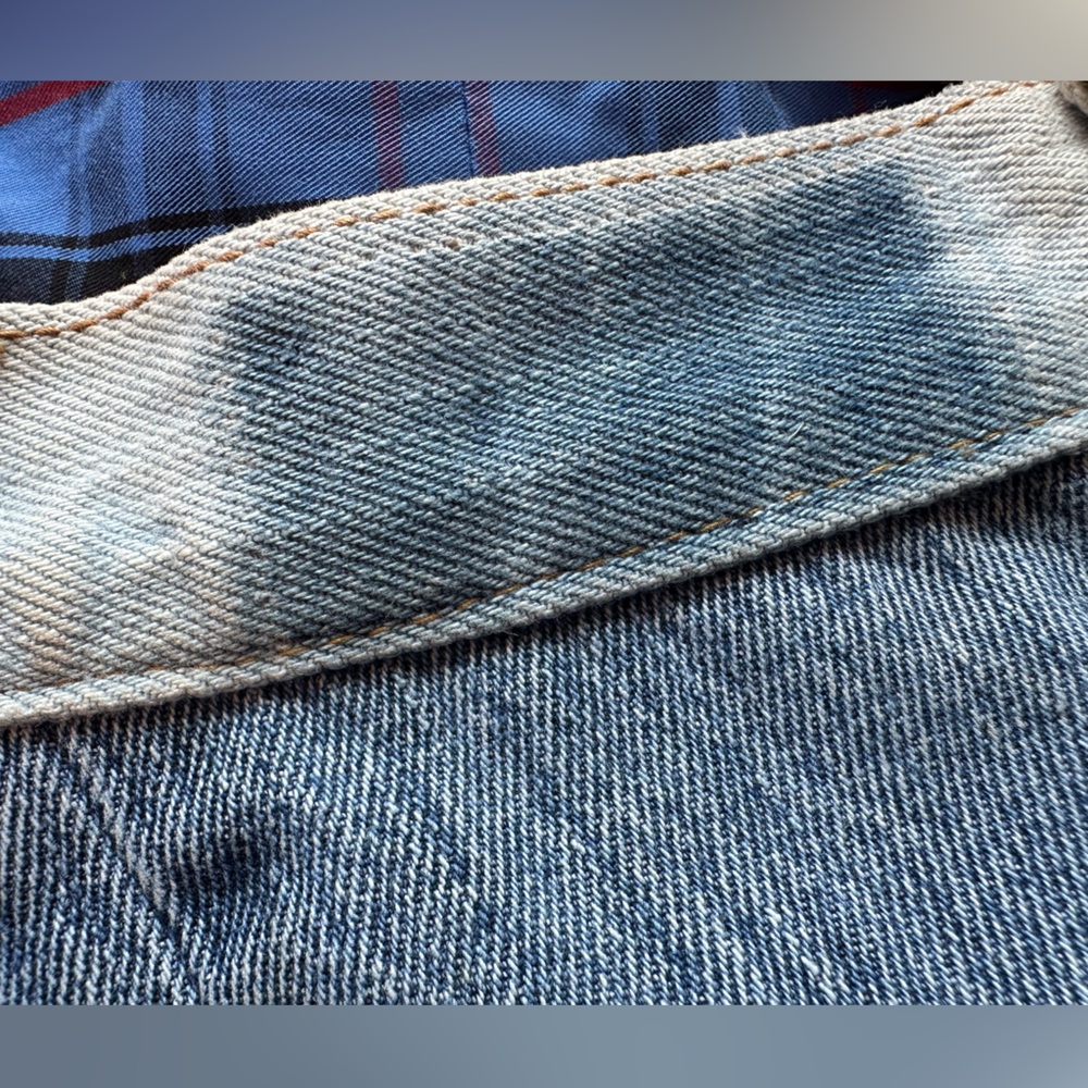 Re/Done Levi’s Patchwork Cutoffs. Size: 27 - image 5